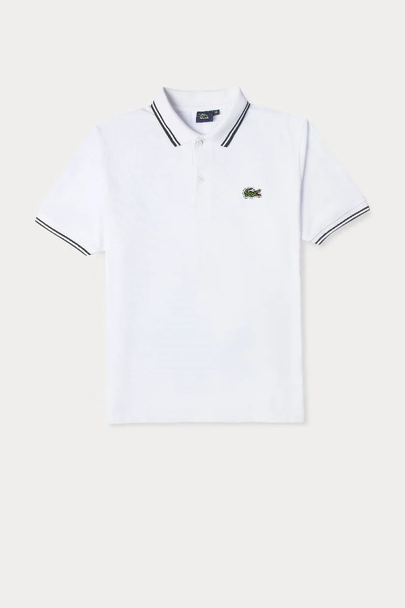LCS Premium Imported Polo Shirt - White