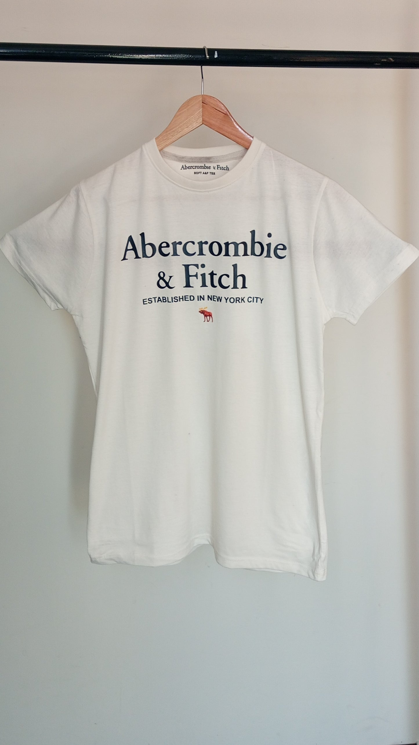 A&B Imported Premium Print T Shirt - White