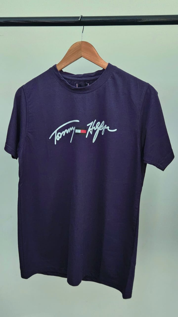 TM Imported Premium Print T Shirt - Blue