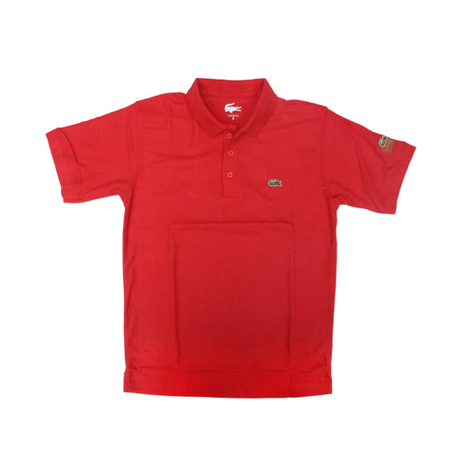 Lcste Pique Polo Shirt – Blood Red