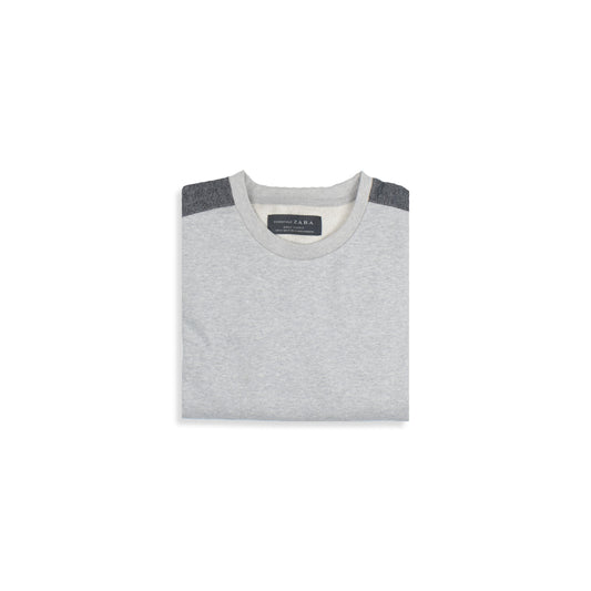 ZR Premium Panel Sweatshirt - Light Grey