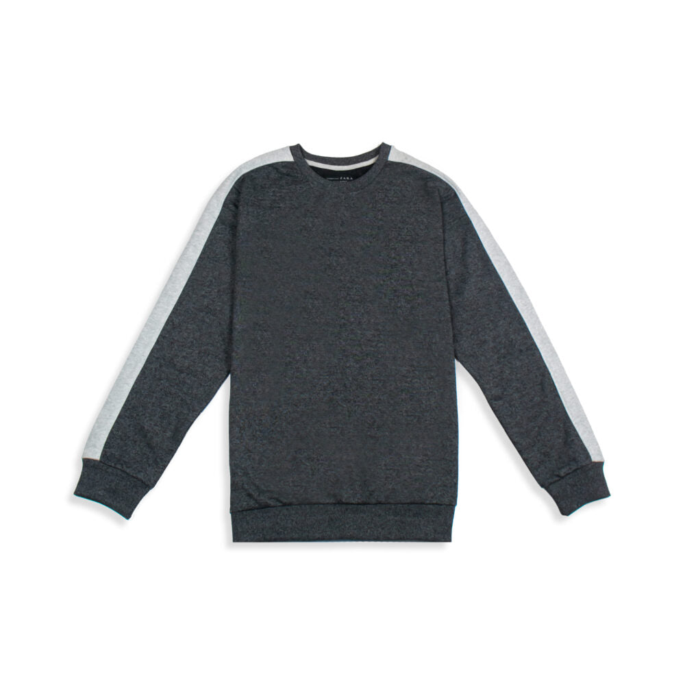 ZR Premium Panel Sweatshirt -Charcoal