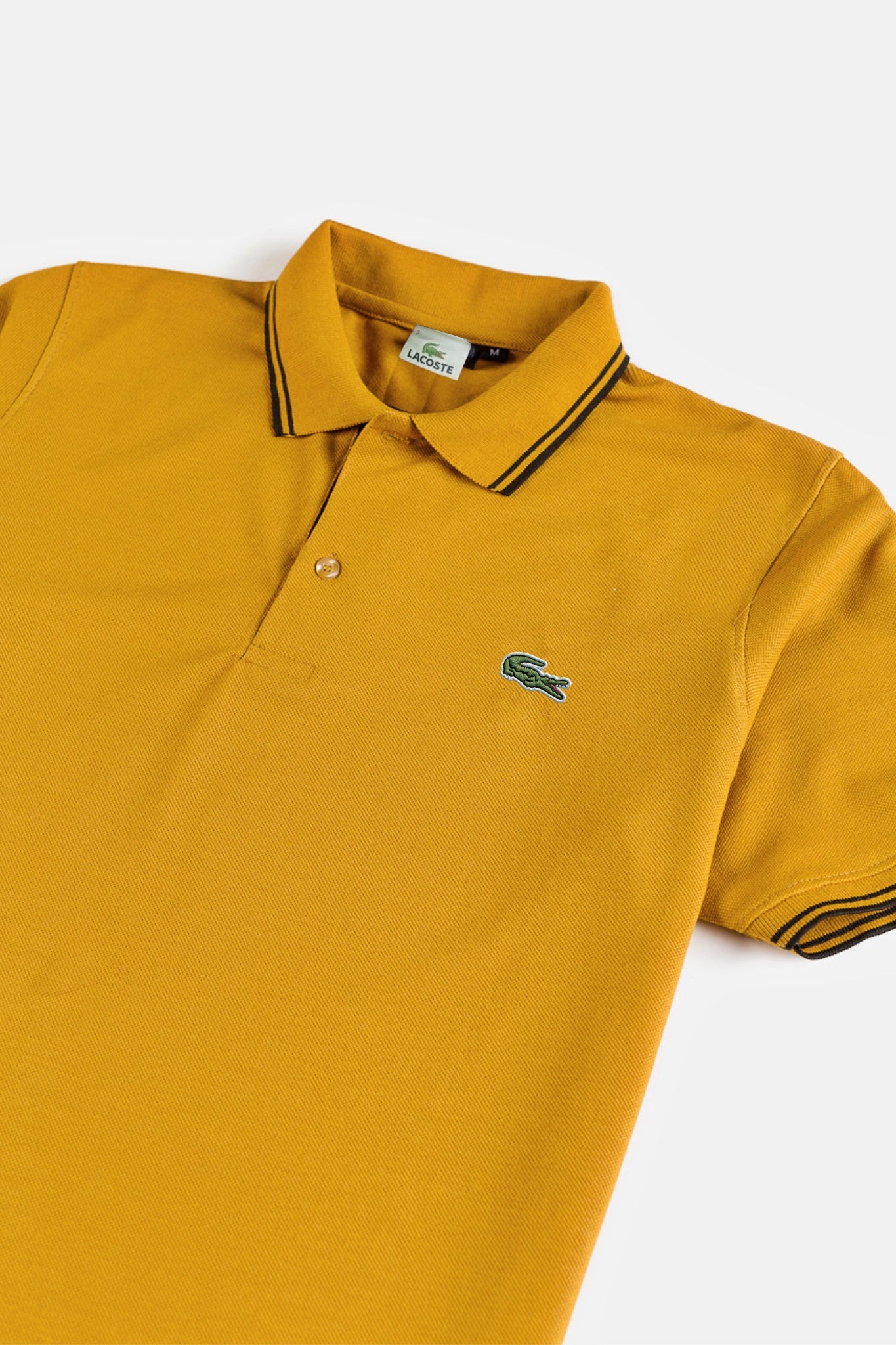 Lacoste Premium Imported Polo Shirt – Mustard