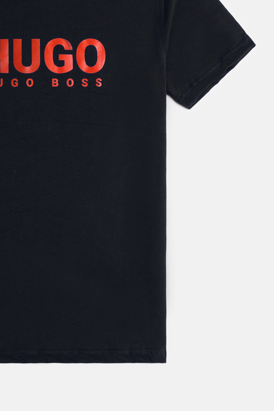 HB Imported Print T Shirt – Black
