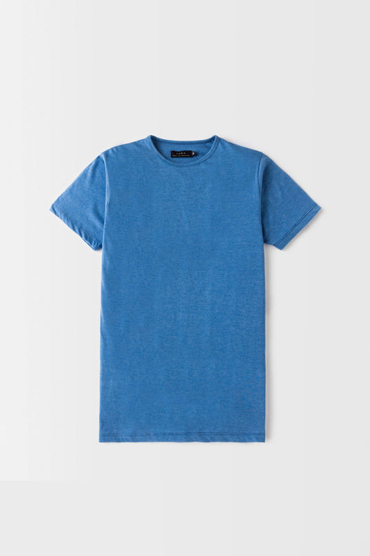 ZR Basic Cotton T Shirt – Aqua Blue