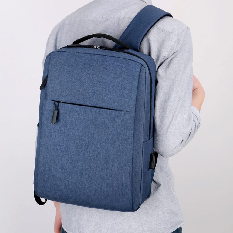 Laptop Backpack Bag – Blue