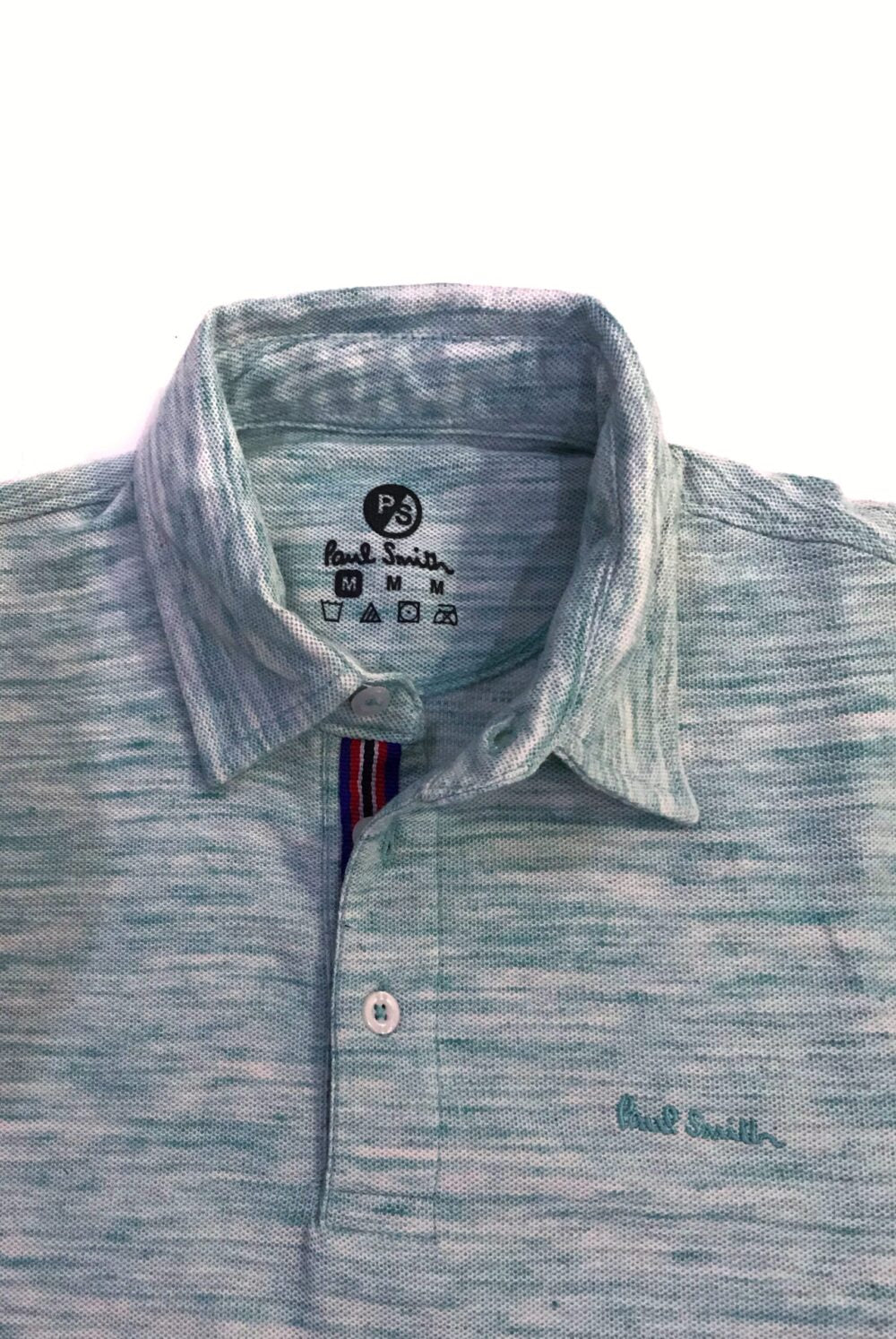 Paul Smith Cotton Polo Shirt – Ocean Green