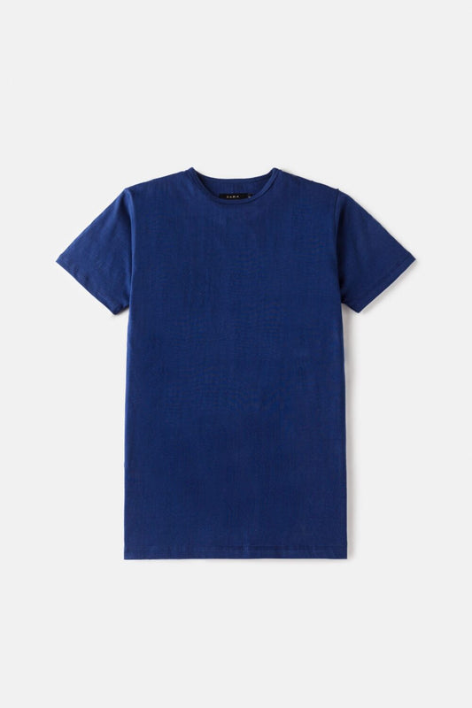 ZR Basic Cotton T Shirt – Navy Blue