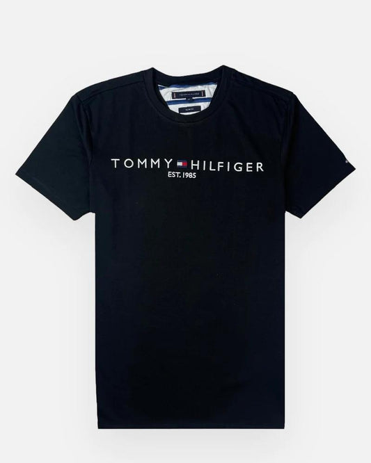 TM Imported Premium Print T Shirt - Black
