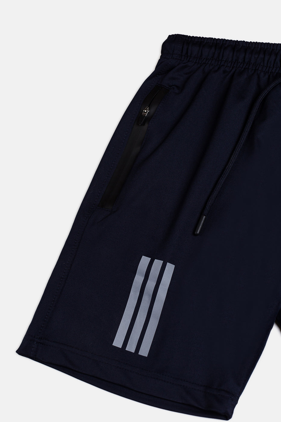 ADDAS Dri Fit Premium 3 Stripes Shorts –  Navy Blue
