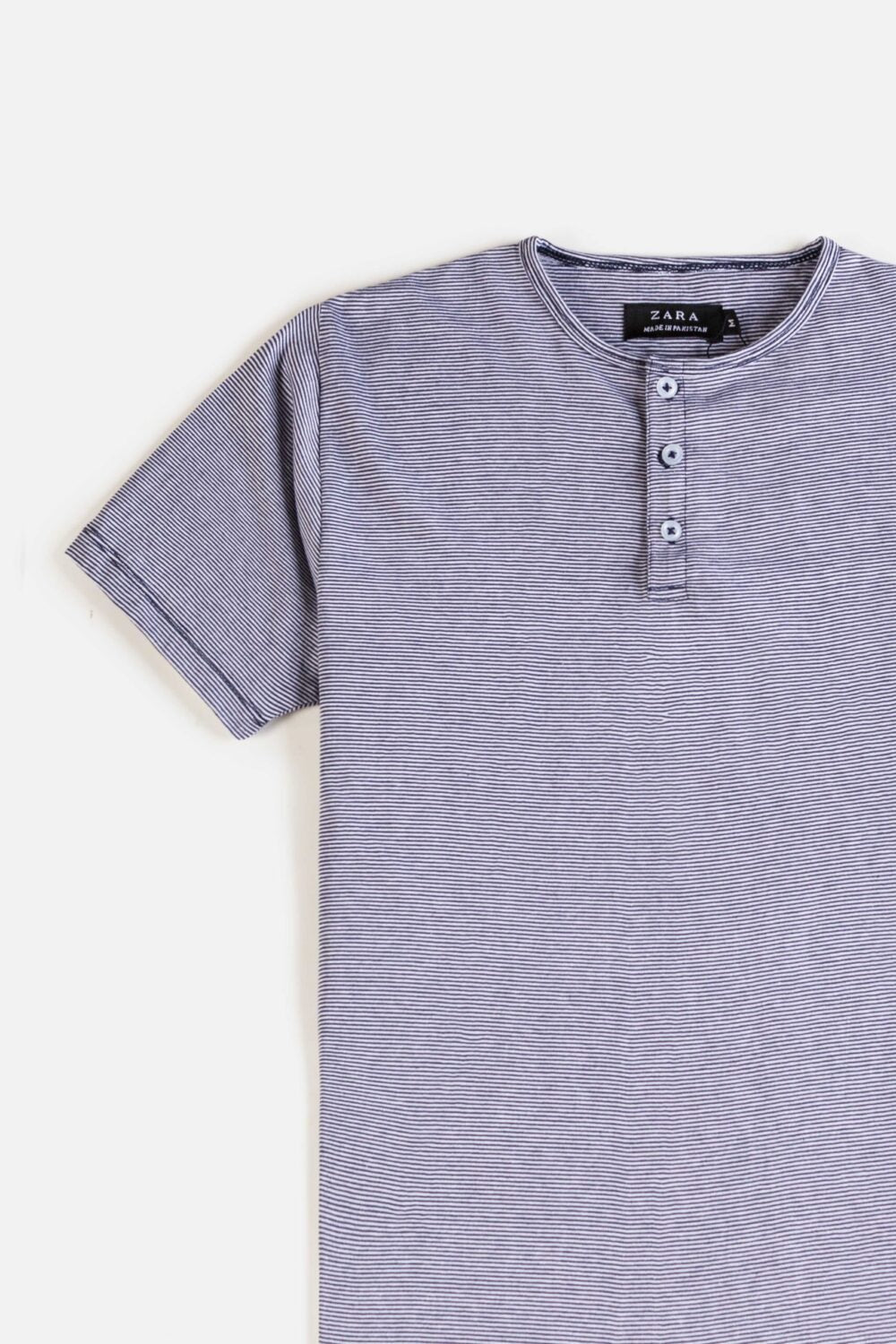 ZR Henley Cotton T Shirt – Flint