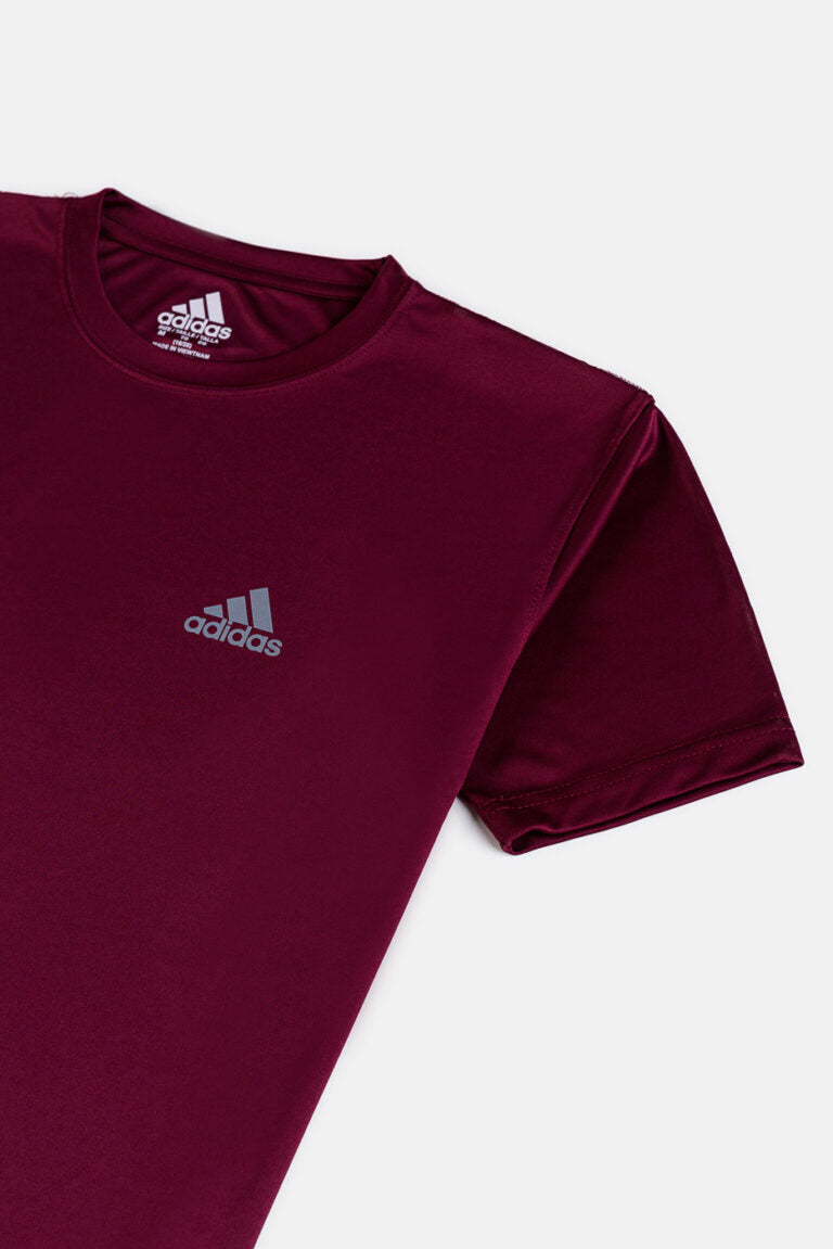 Adidas Basic Sports T Shirt – Maroon