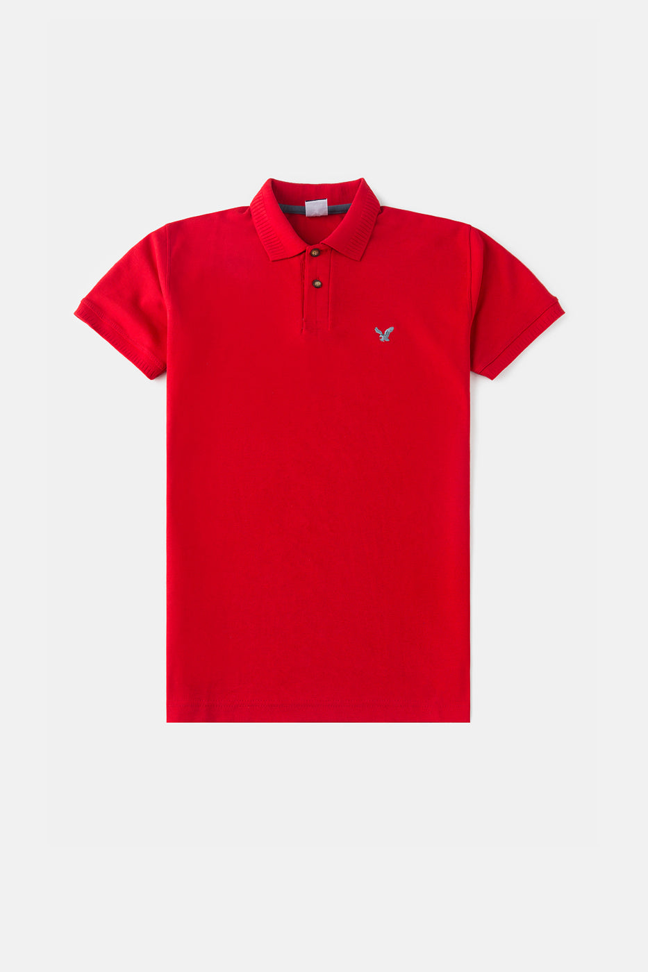 AE Imported Pique Polo shirt – Crimson