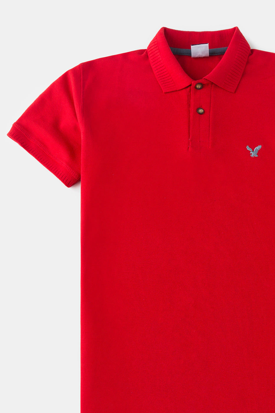 AE Imported Pique Polo shirt – Crimson