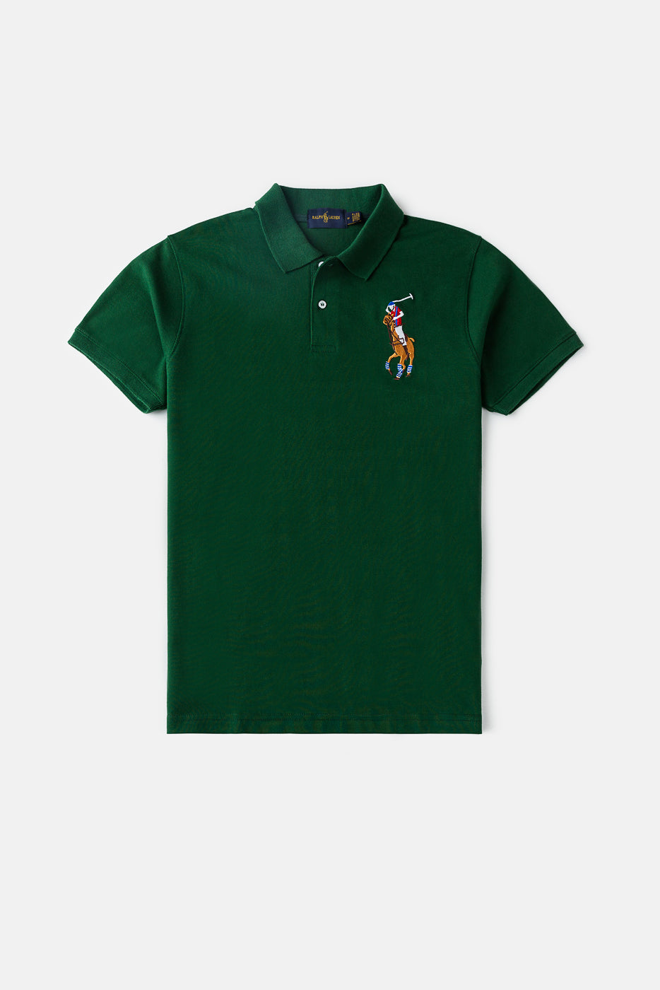 RL Imported Multi Big Pony Polo Shirt – Green