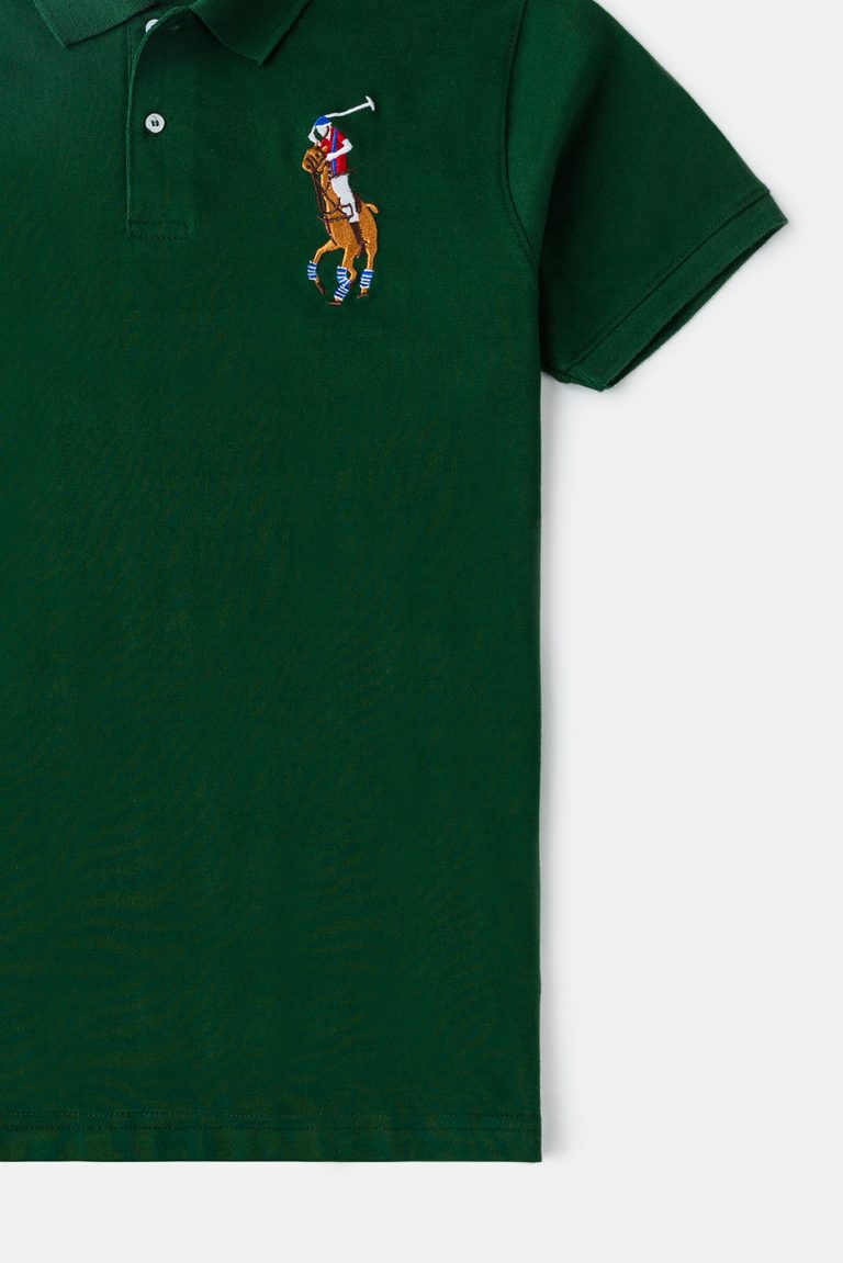 RL Imported Multi Big Pony Polo Shirt – Green