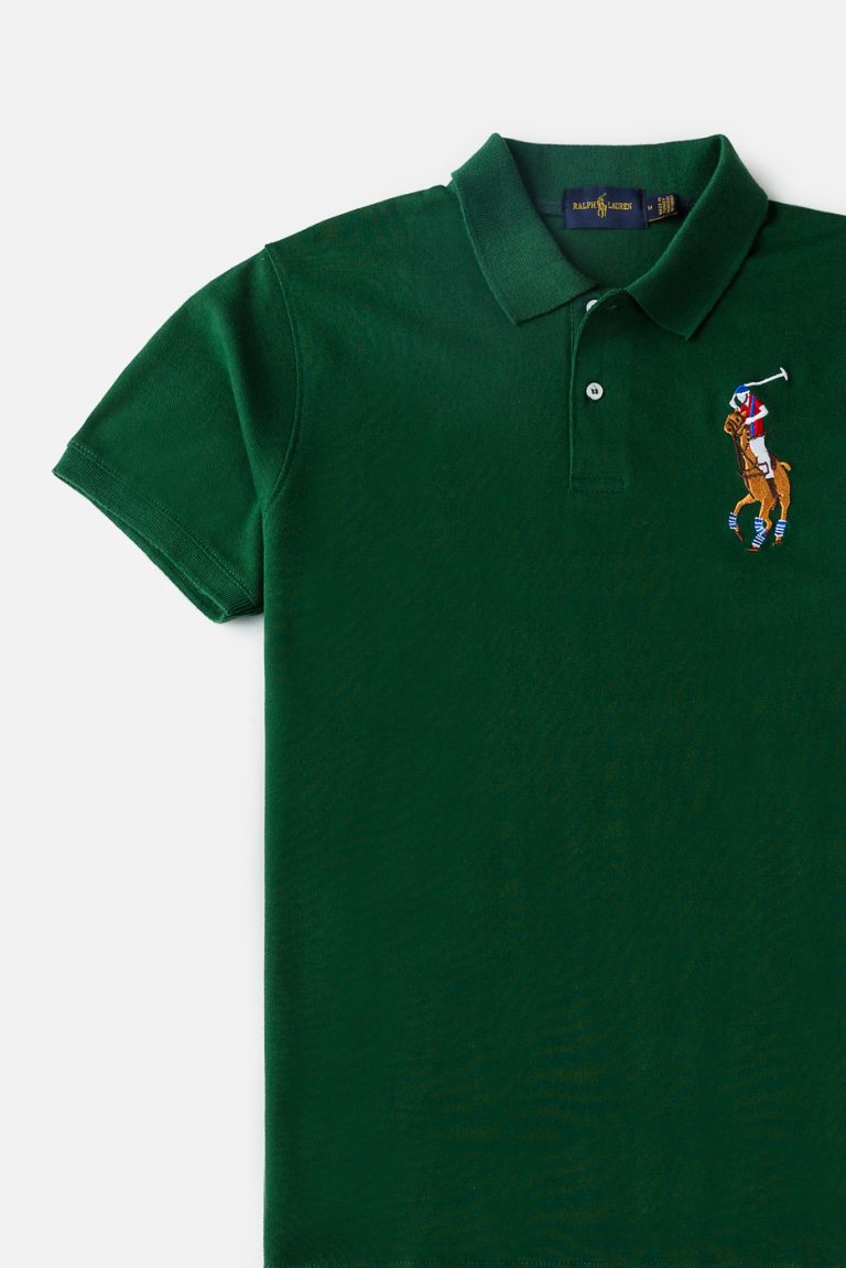 RL Imported Multi Big Pony Polo Shirt – Green