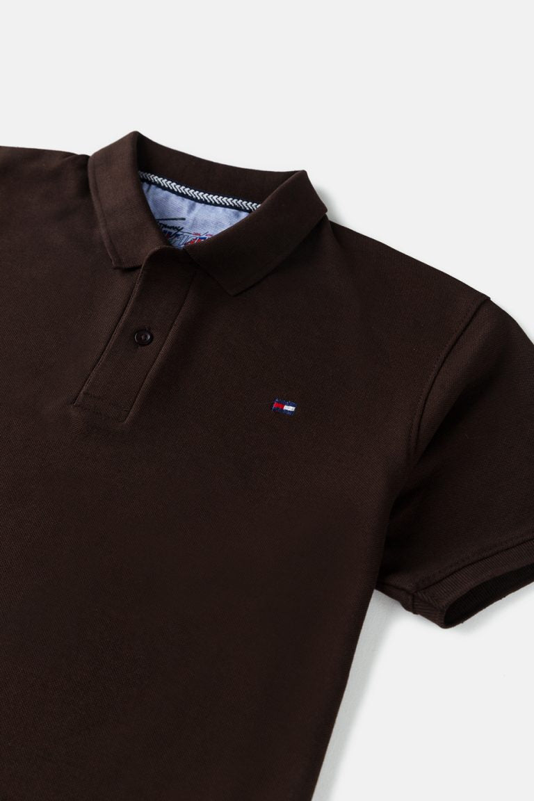 Tommy Imported Premium Polo shirt – Chocolate Brown