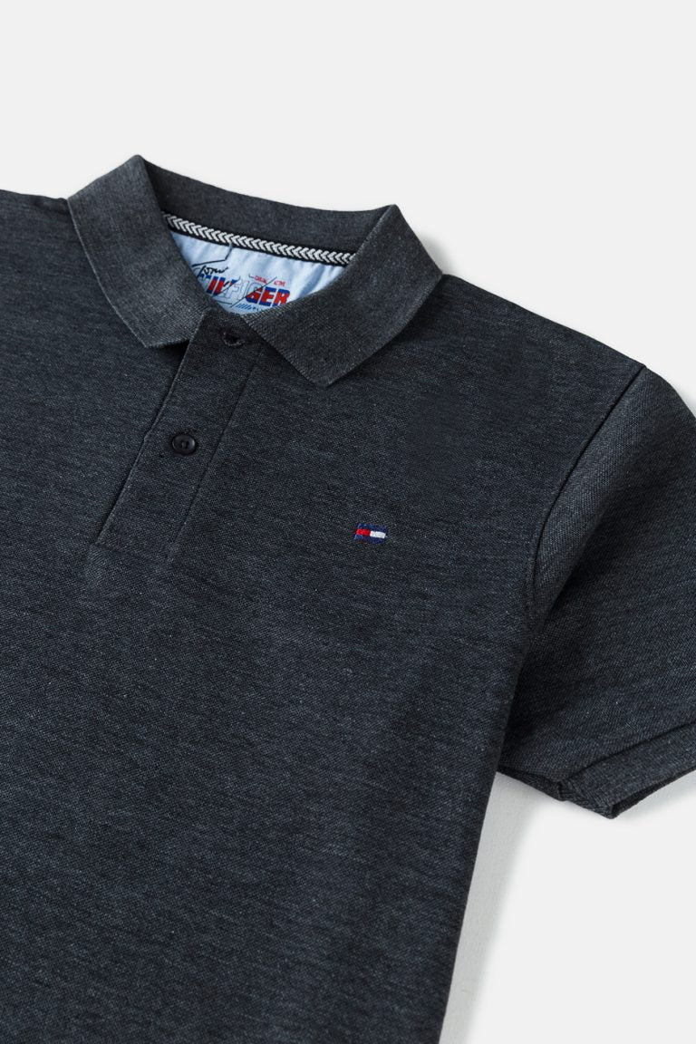 Tommy Imported Premium Polo shirt – Charcoal