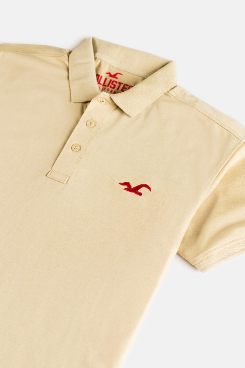 Holister Premium Polo Shirt – Ivory