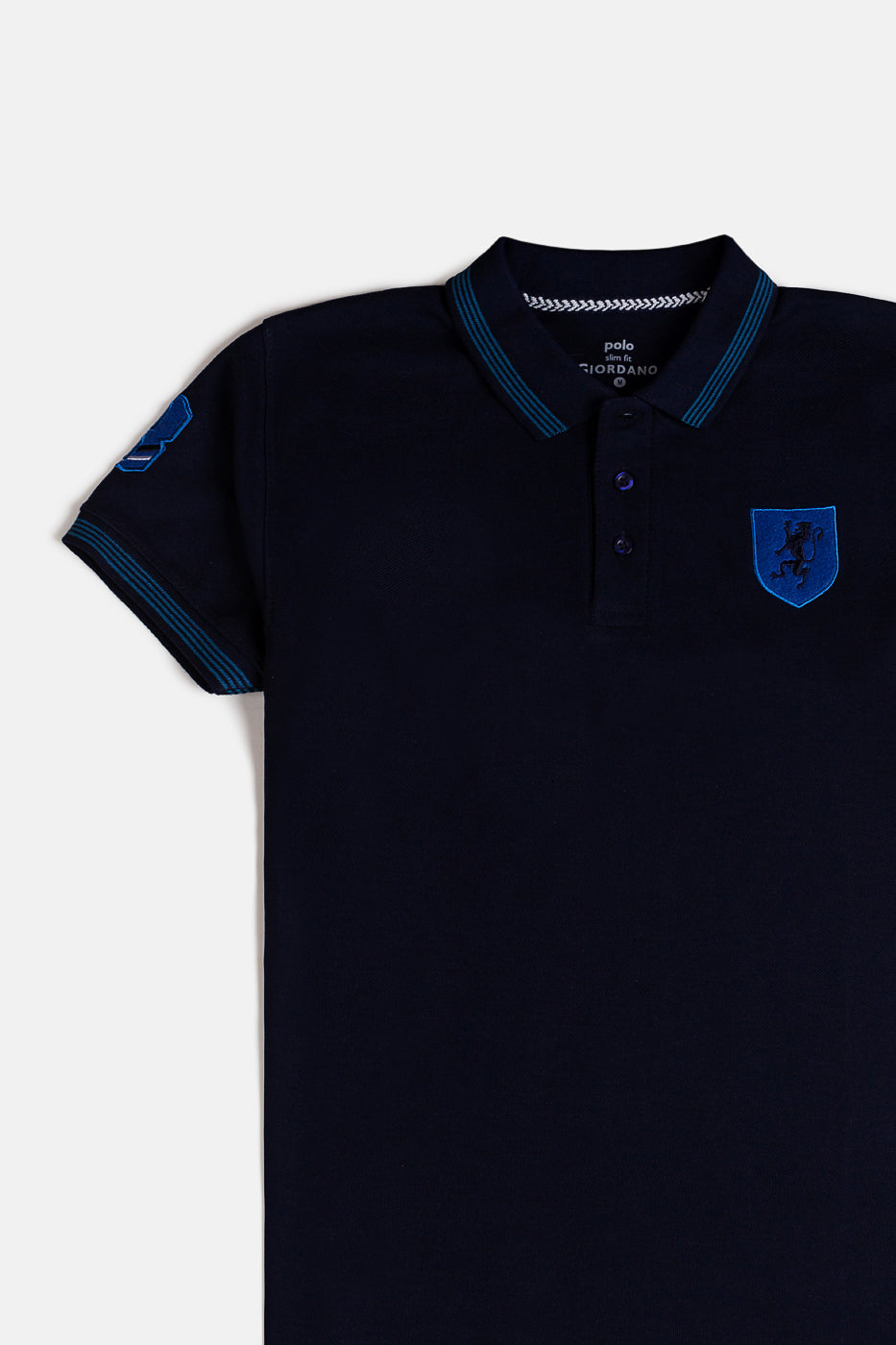 GRDNO Premium Imported Polo Shirt - Navy Blue