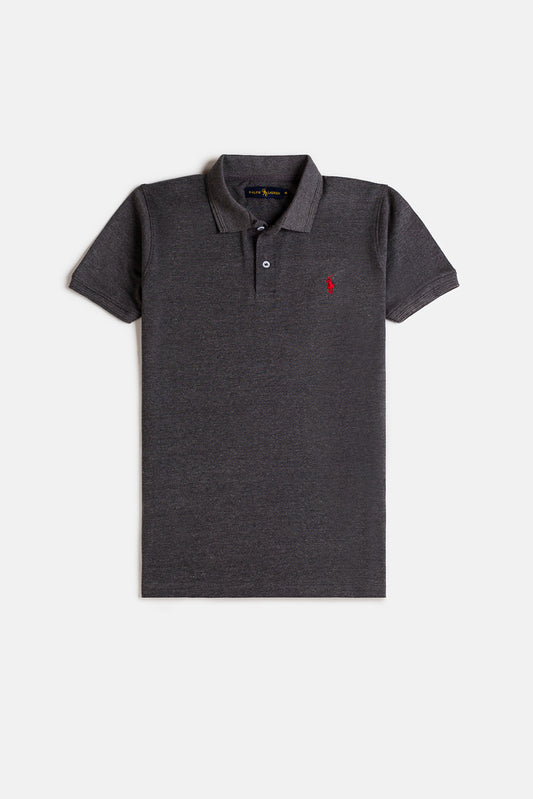 RL Premium Imported Polo Shirt - Charcoal