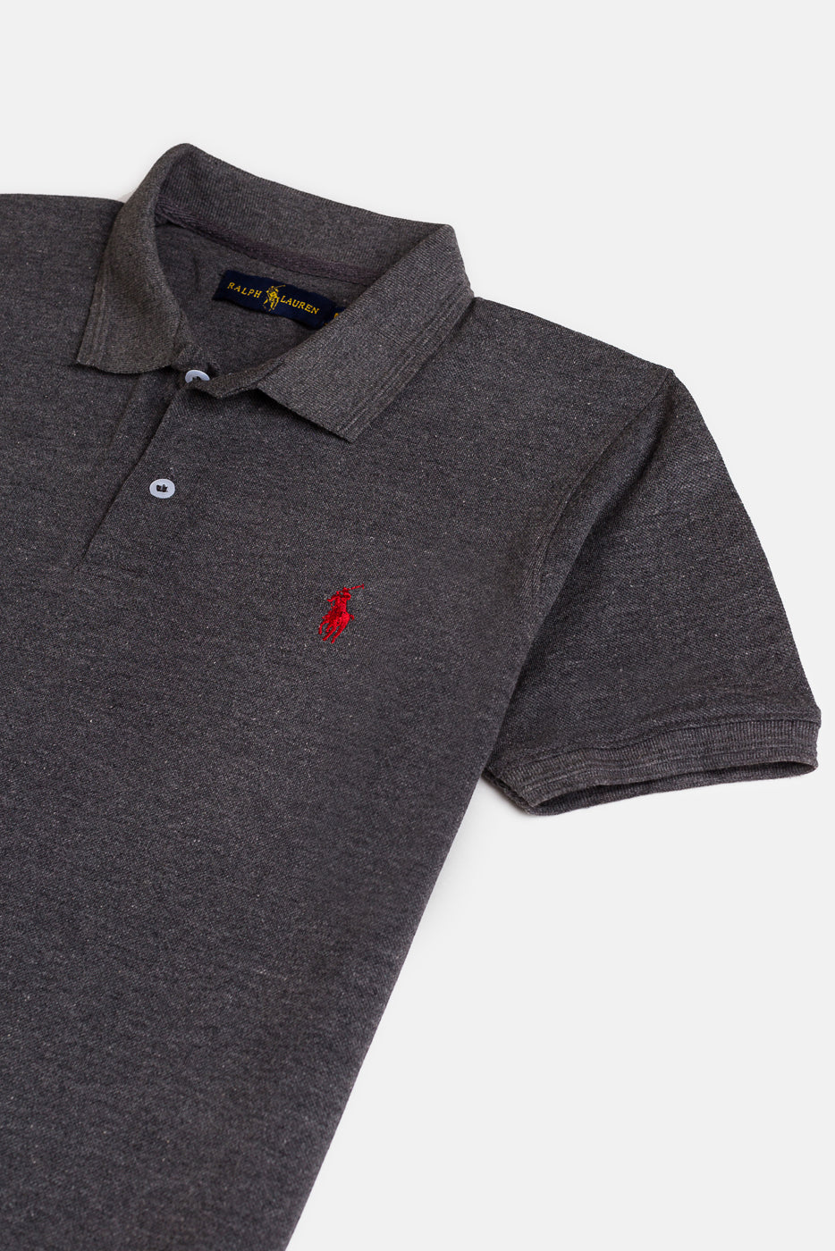 RL Premium Imported Polo Shirt - Charcoal