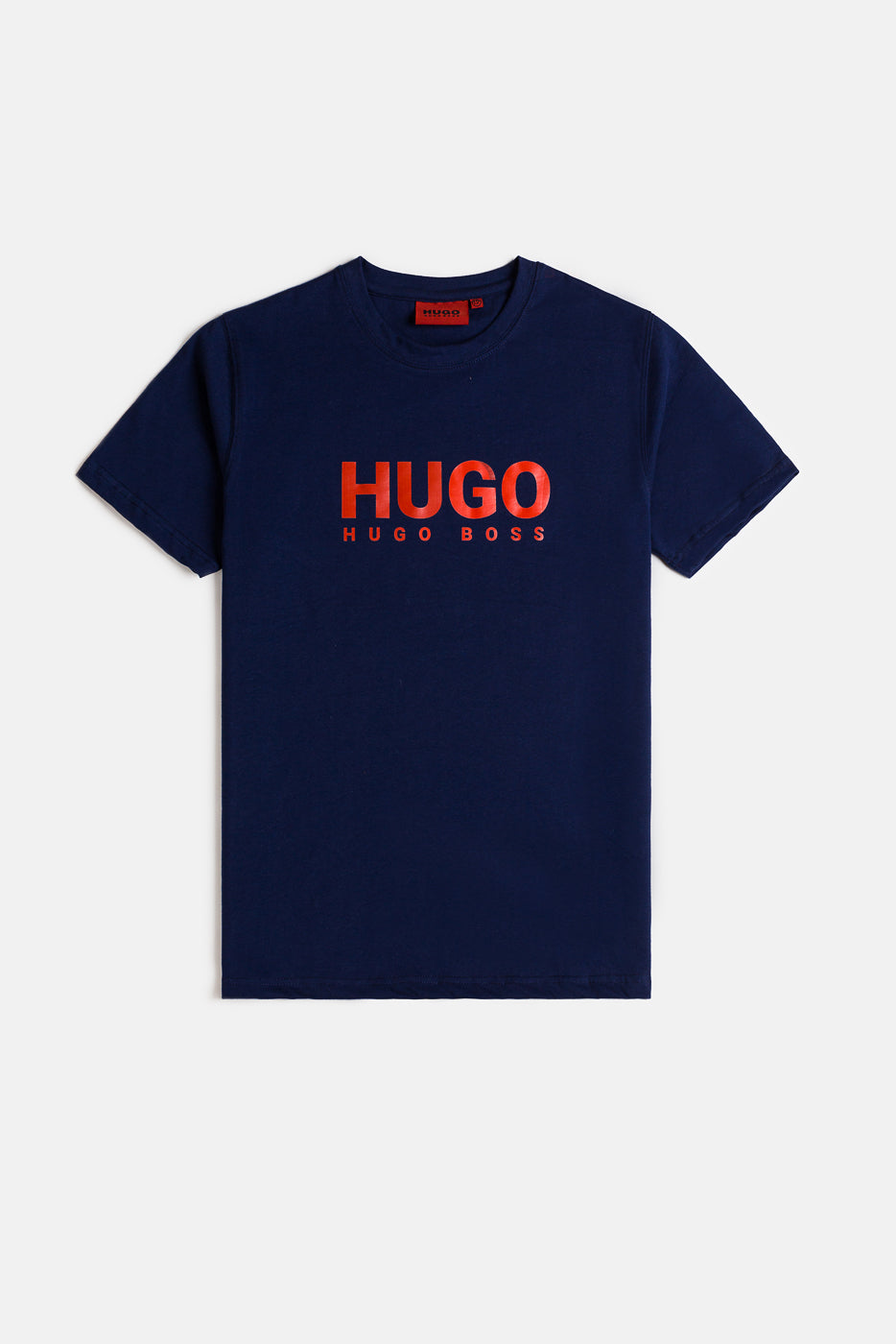 HB Imported Print T Shirt – Navy Blue