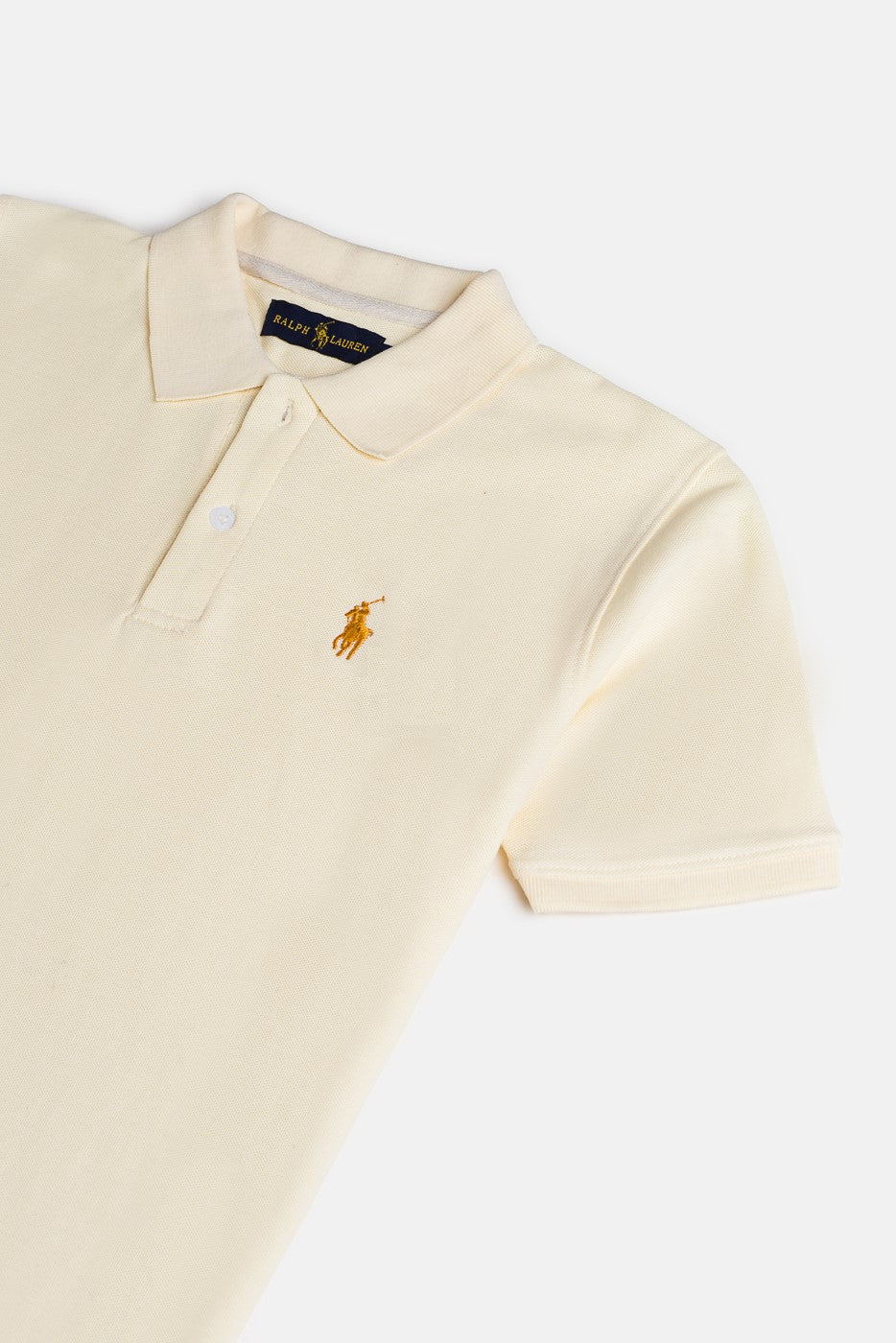 RL Premium Imported Polo Shirt - Ivory
