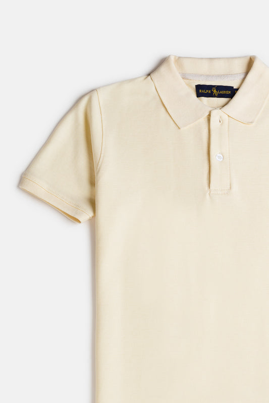 RL Premium Imported Polo Shirt - Ivory
