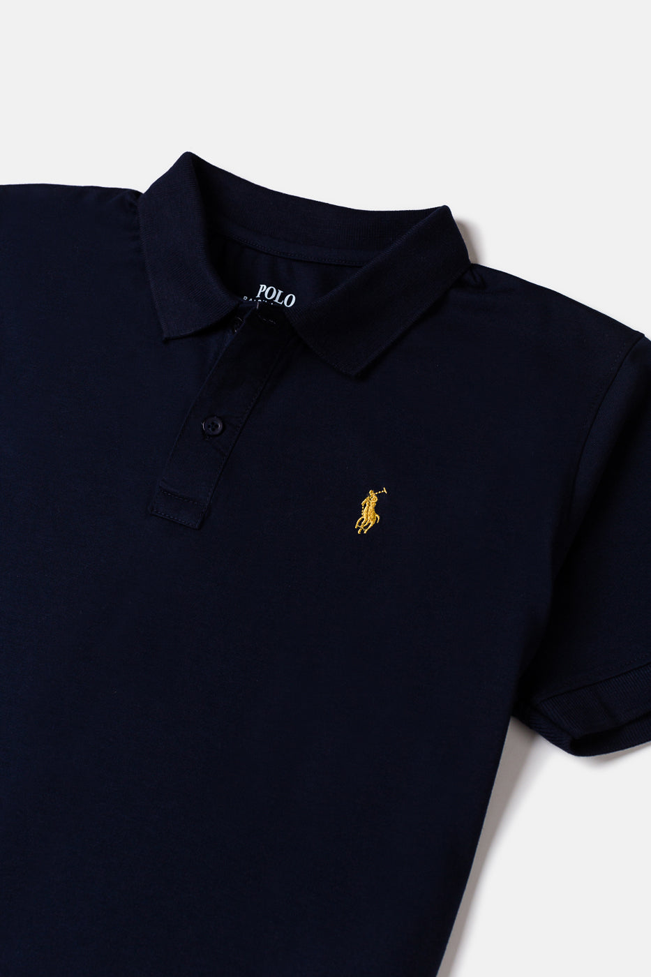 RL Premium Imported Polo Shirt - Navy Blue