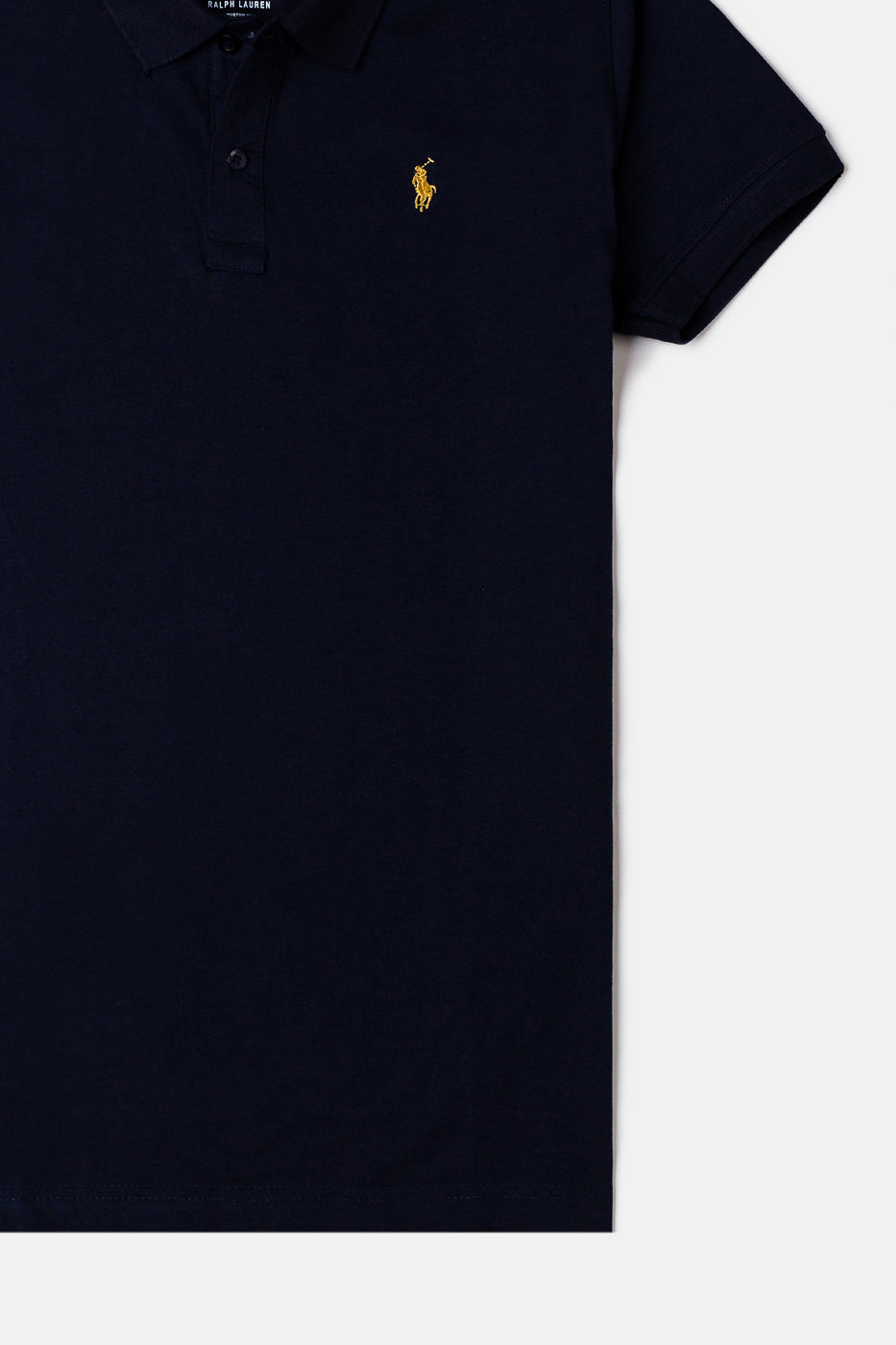 RL Premium Imported Polo Shirt - Navy Blue