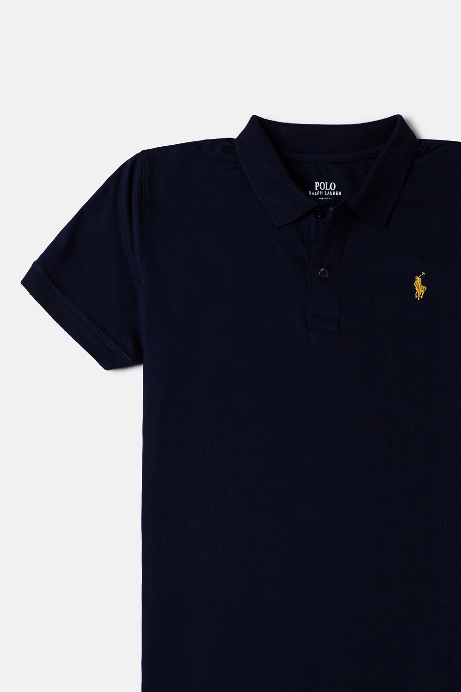 RL Premium Imported Polo Shirt - Navy Blue