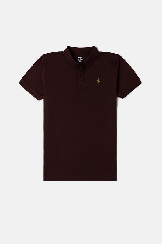 RL Premium Imported Polo Shirt - Burgundy
