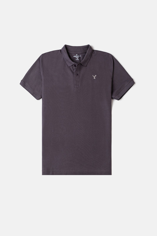 AE Imported Pique Polo shirt – Heather Grey