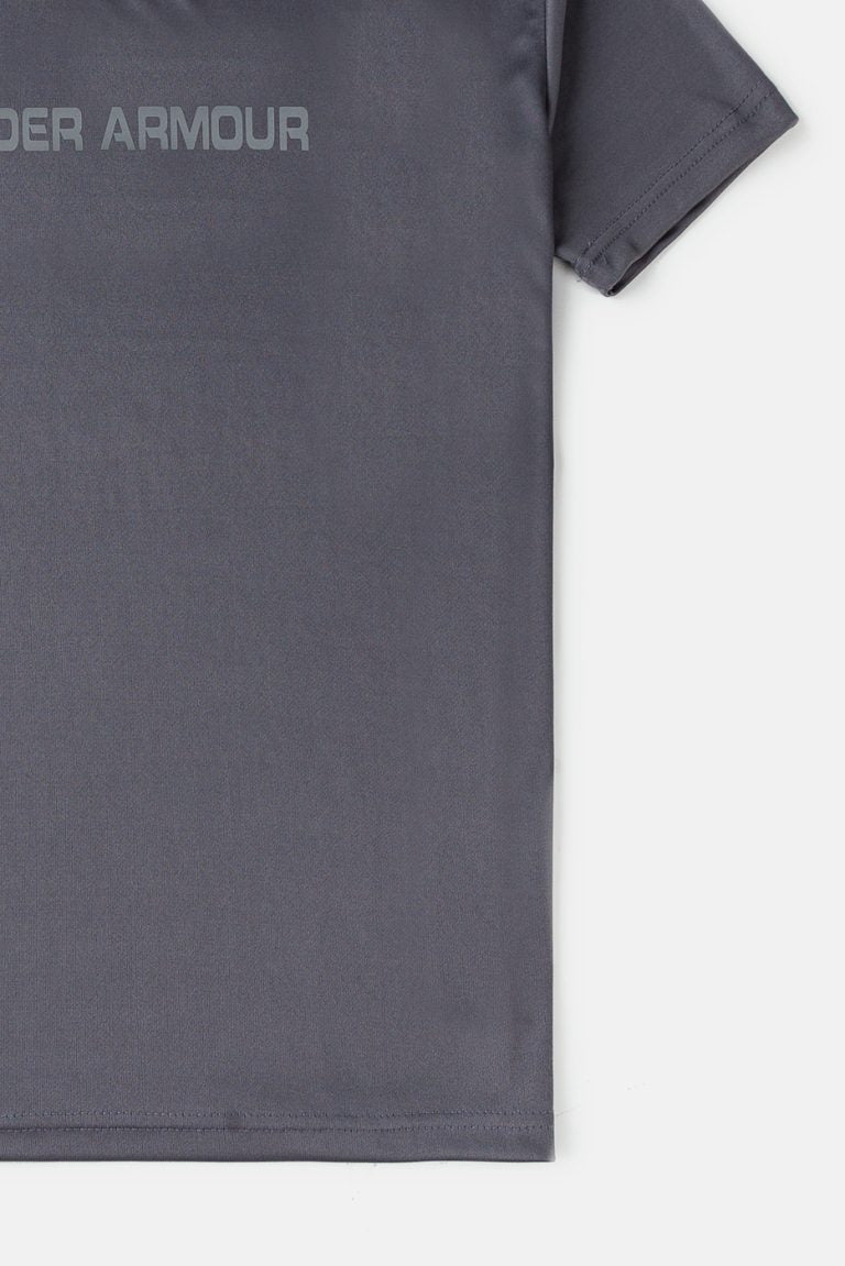 UA Printed Dri-FIT T Shirt – Grey