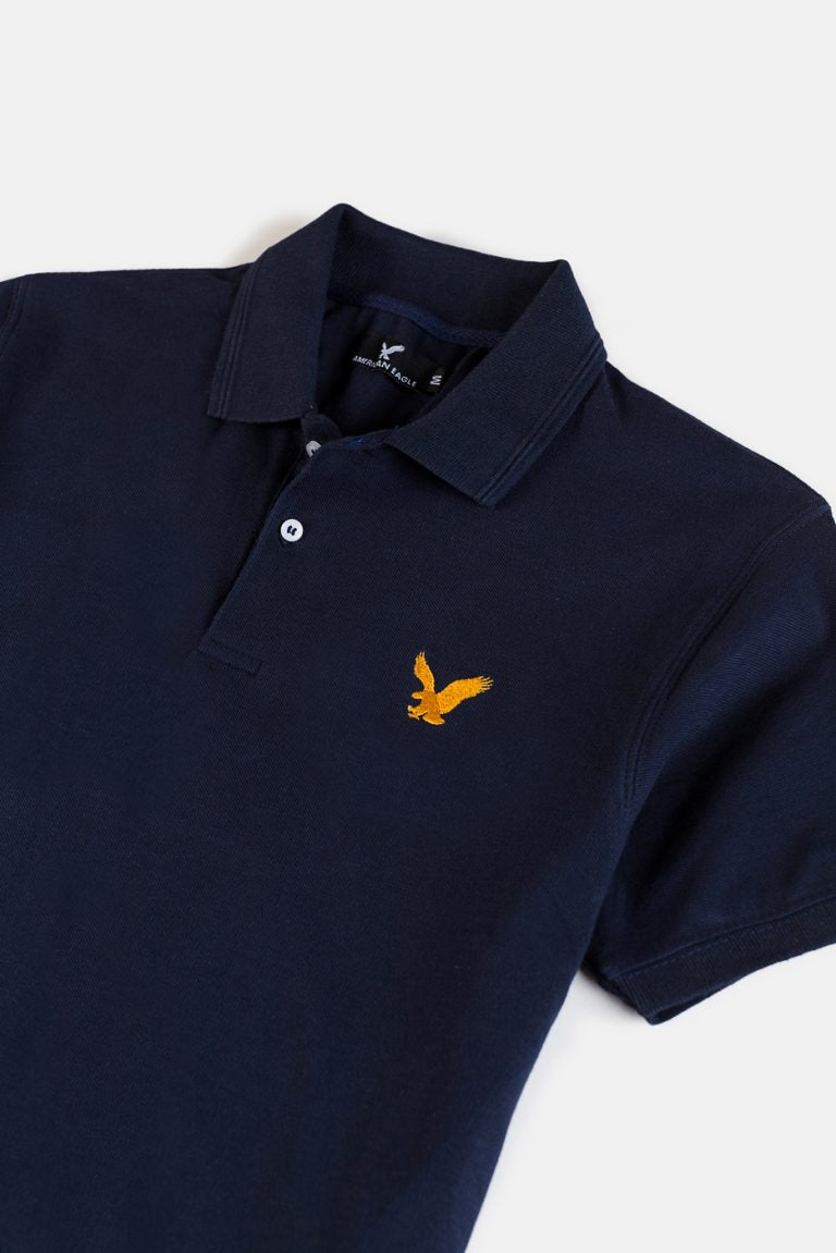AE Pique Polo shirt – Navy Blue