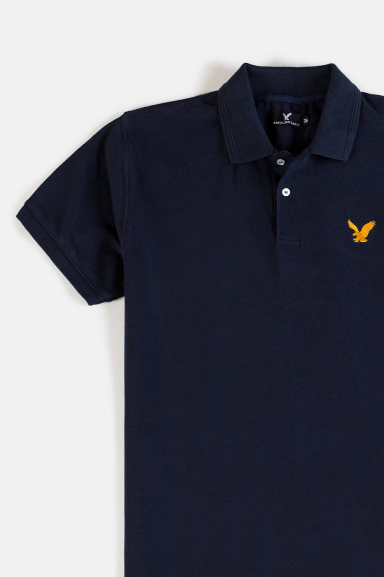 AE Pique Polo shirt – Navy Blue