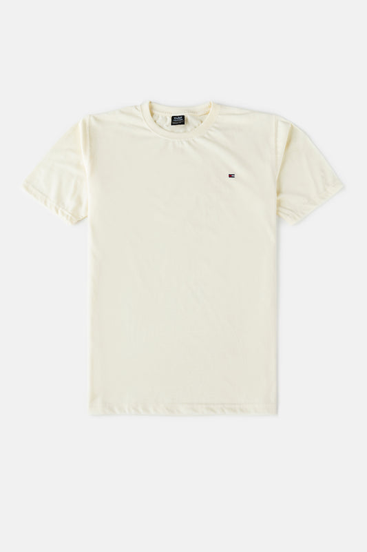 Tommy Premium Cotton T Shirt – Off White