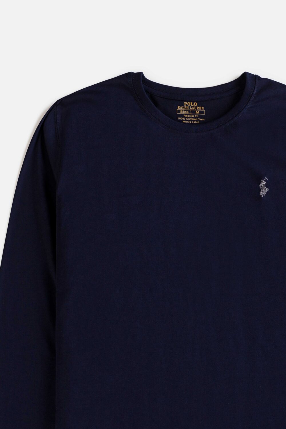 RL Premium Basic Full T Shirt -Navy Blue