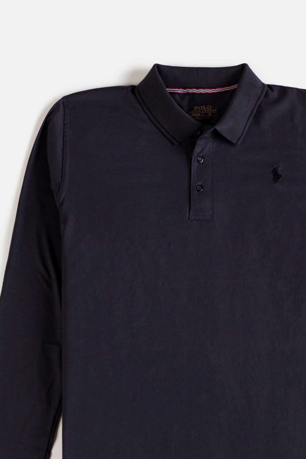 RL Premium Cotton Full Polo – Mettalic Black