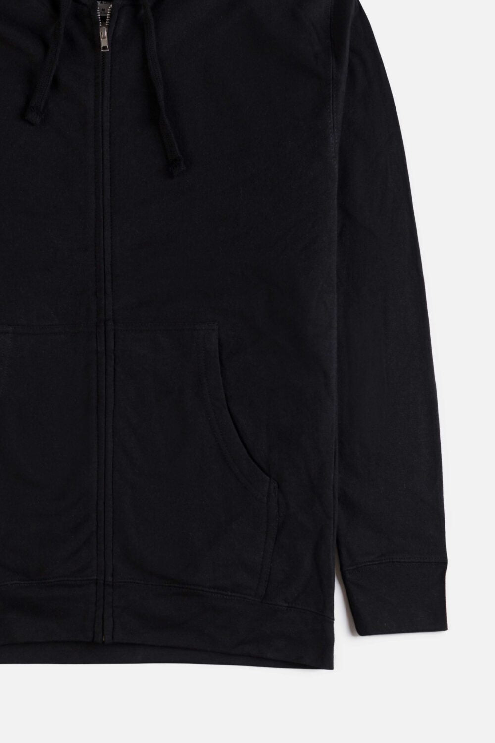 ZR Premium Fleece Zipper Hoodie – Black