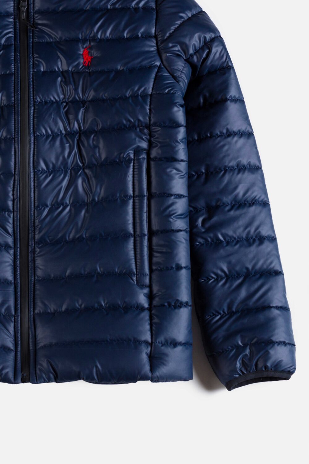 RL Premium Puffer Jacket – Navy Blue