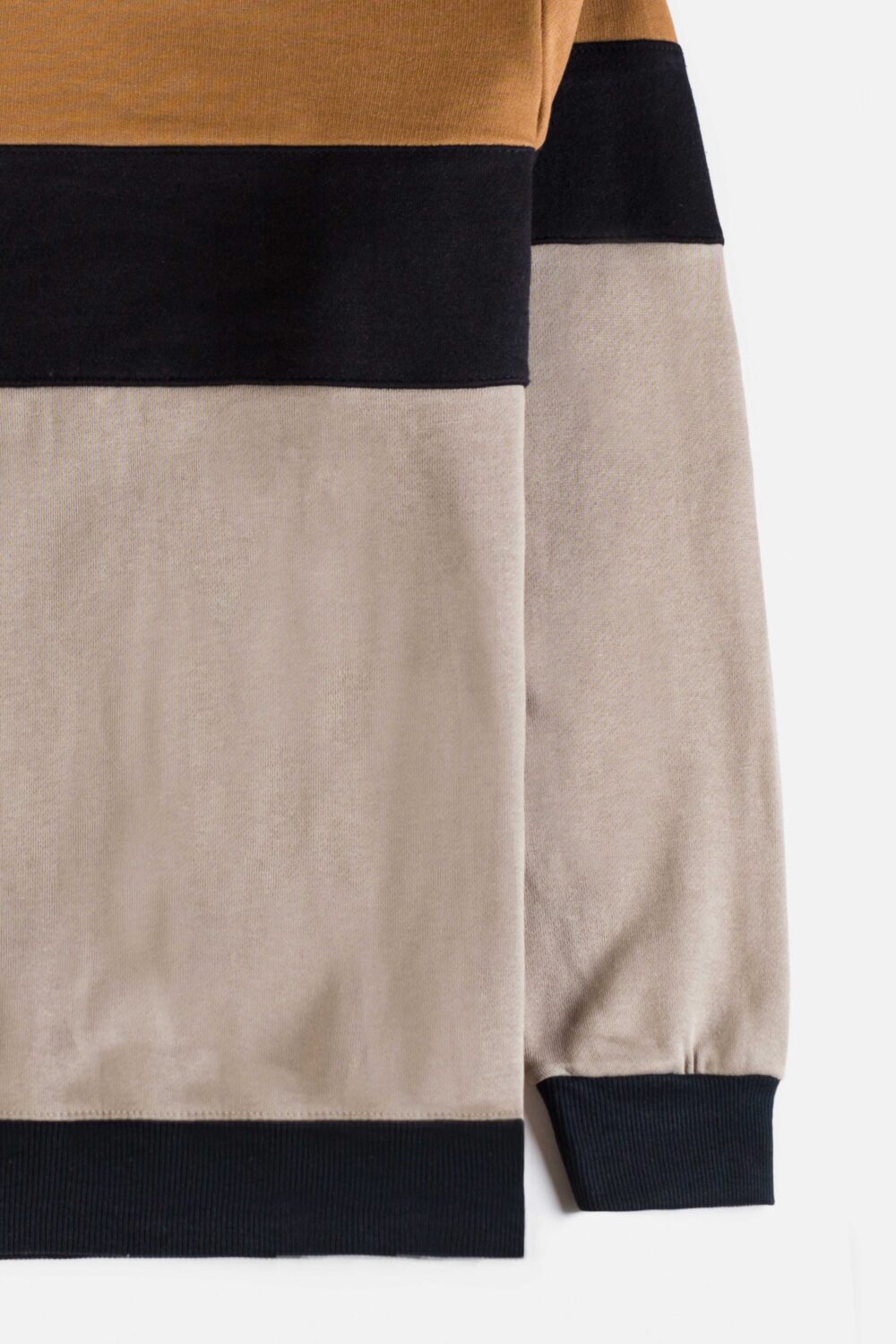 ZR Premium Fleece Sweatshirt – Paneled Espresso