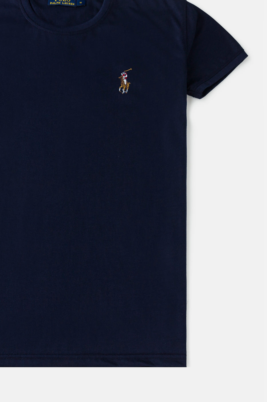 RL Multi Pony T Shirt – Navy Blue