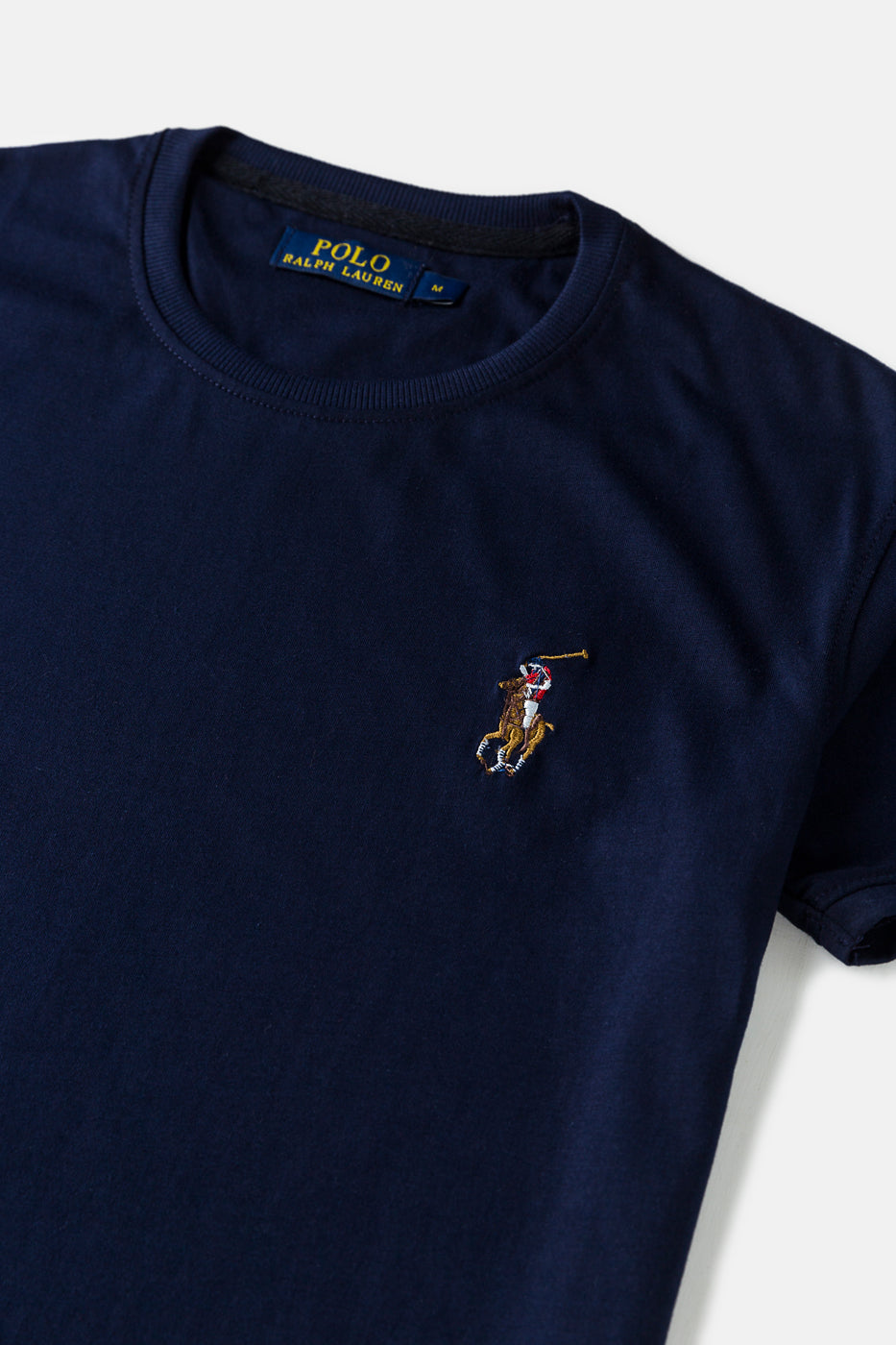 RL Multi Pony T Shirt – Navy Blue