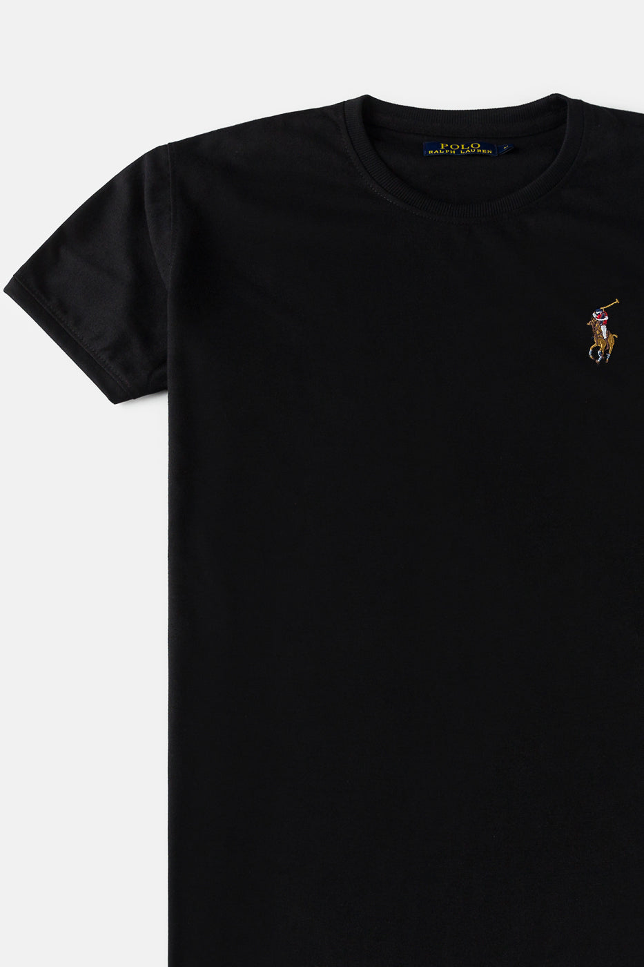 RL Multi Pony T Shirt – Black