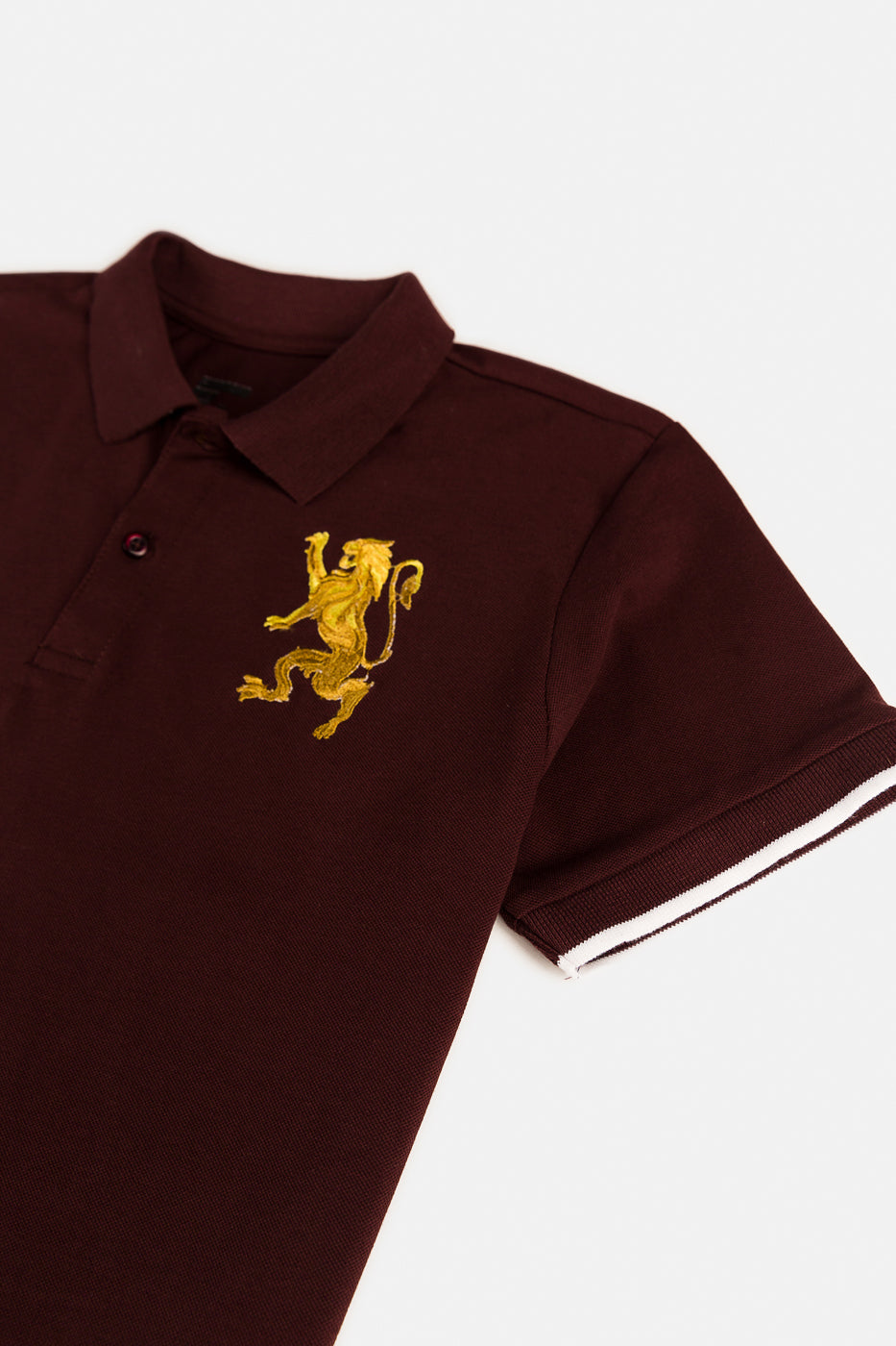 GRDNO Imported Polo Shirt - Burgundy