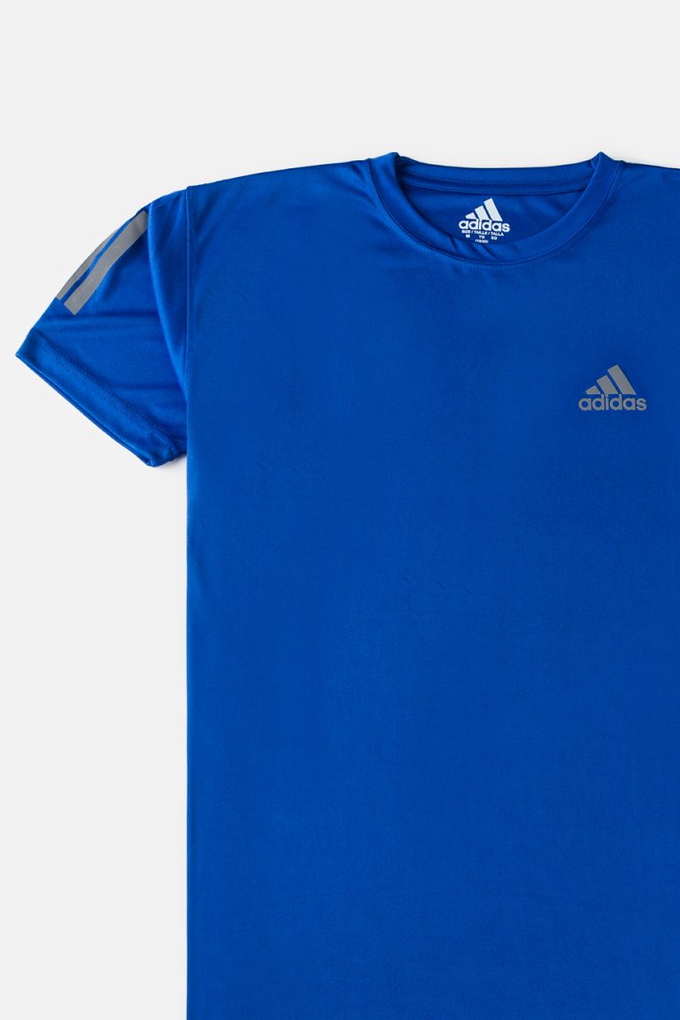 Adidas Premium Sports T Shirt – Royal Blue