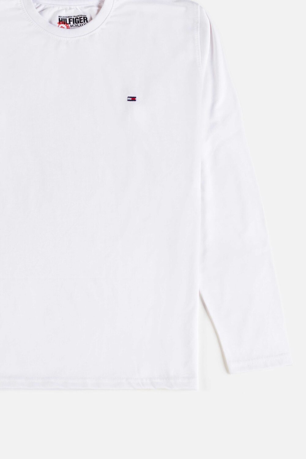 Tommy Cotton Full T Shirt – White